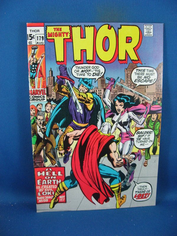 THOR 179 VF+ KIRBY 1970 