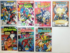 New Warriors Lot 7 #9, 13, 14, 46, 50, Annual 2, 4 1991 Marvel Comics