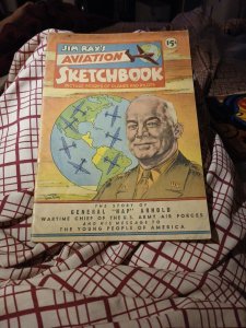 JIM RAY'S AVIATION SKETCHBOOK #2 1946 GENERAL HAP ARNOLD