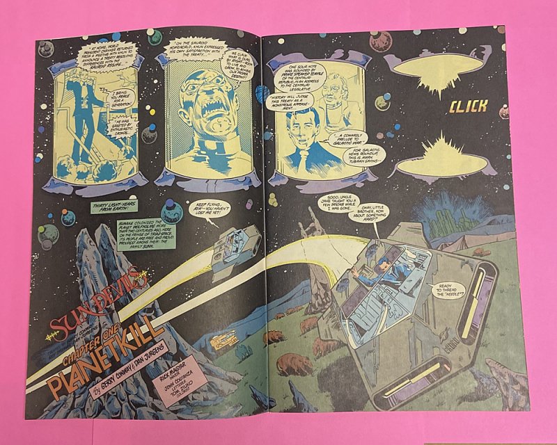 Sun Devils #1 ( 9.0 VFN/NM ) Dan Jurgens Cover & Art / June 1984