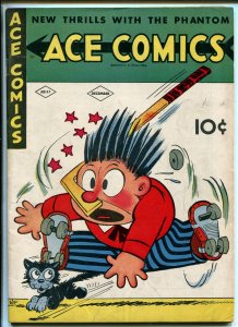 ACE COMICS #57 1941-DAVID MCKAY-PHANTOM-PRINCE VALIANT-BLONDIE-HAL FOSTER-fn/vf 