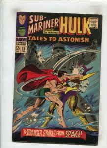 TALES TO ASTONISH #88 (5.0/5.5) STRANGER STRIKES FROM SPACE!! 1966