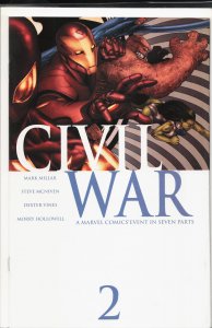 Civil War #2 (2006) Captain America