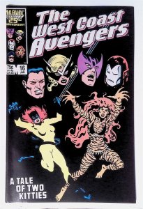 West Coast Avengers #16 (Jan 1987, Marvel) 7.0 FN/VF