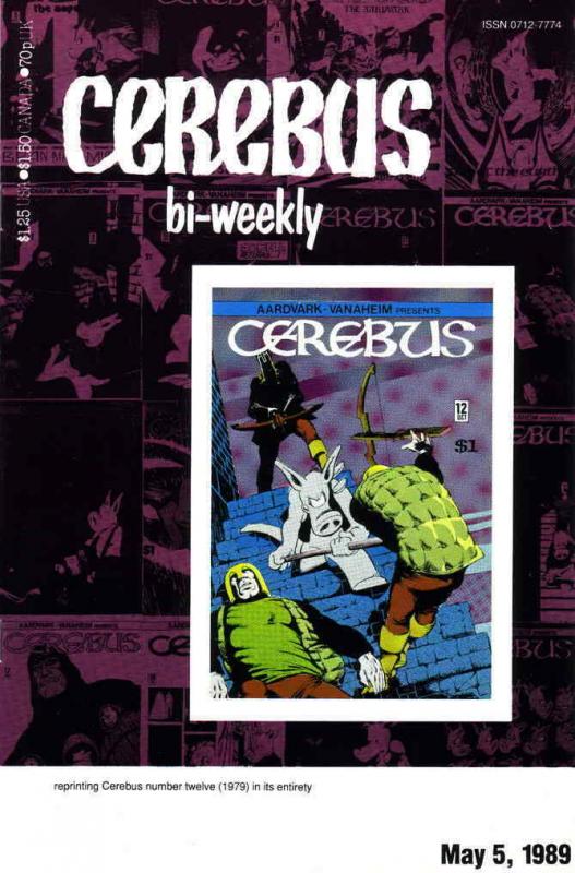 Cerebus Bi-Weekly #12 FN; Aardvark-Vanaheim | save on shipping - details inside