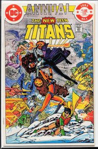The New Teen Titans Annual #1 (1982) Teen Titans