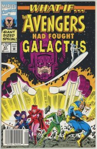 What If #41 (1989) - 9.0 VF/NM *What If the Avengers Had Fought Galactus* 