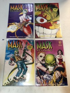 The Mask Returns 1991 #1 2 3 4 1-4 VF/NM Complete Set Doug Mahnke art Dark Horse