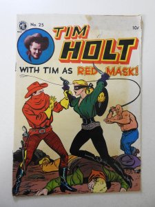 Tim Holt #25 (1951) VG Condition moisture stain, ink fc