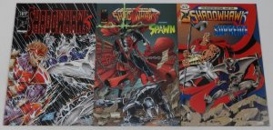 Shadowhawk #0 & 1-18 VF/NM full set Valentino - black super hero ; Image (AA38)