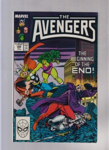 Avengers #296 - John Buscema Cover Art! (8.5) 1988