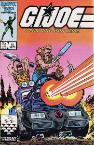 G.I. Joe, A Real American Hero #51 FN ; Marvel | 1st print