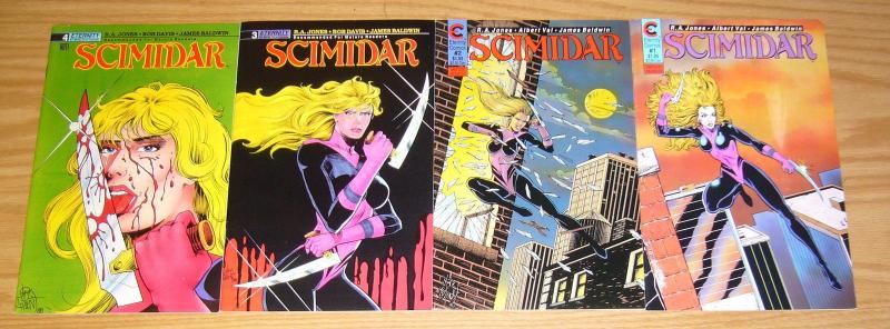 Scimidar #1-4 VF/NM complete series - jim balent - ron lim - eternity bad girl