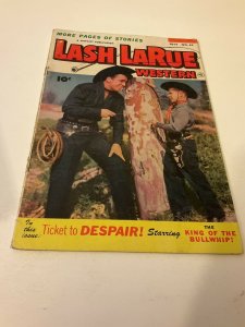 Lash Larue Western 42 Vg very Good 4.0 Fawcett