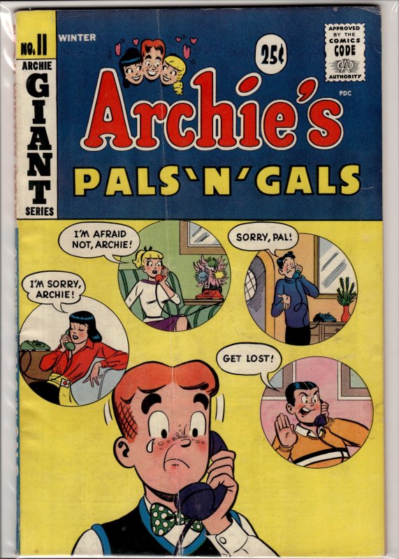 Archie's Pals 'N' Gals #11 (1959) Archie
