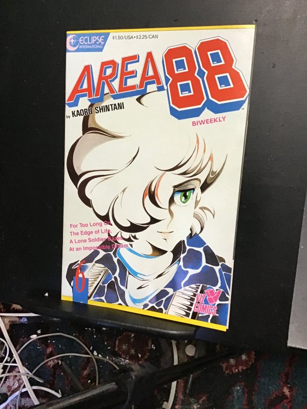 Area 88 #6 (1987) High-grade sixth issue key NM- Wow! Tons listed