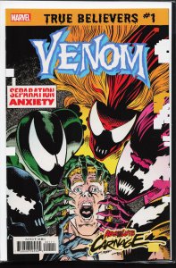 True Believers: Absolute Carnage: Separation Anxiety (2019) Venom