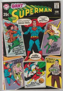 Superman #217 (Jul-69) FN/VF+ High-Grade Superman