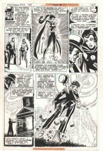 Justice League of America #163 p.17 / 23 Zatanna New Costume 1979 by Dick Dillin 