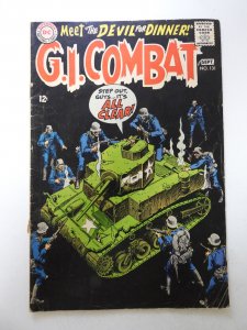 G.I. Combat #131 (1968) VG- condition bottom staple detached from cover