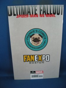 ULTIMATE FALLOUT 4 VARIANT NM 2011 MARVEL SPIDERMAN BOSTON FAN EXPO