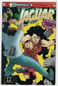 The Jaguar #2 September 1991 Impact Comics DC