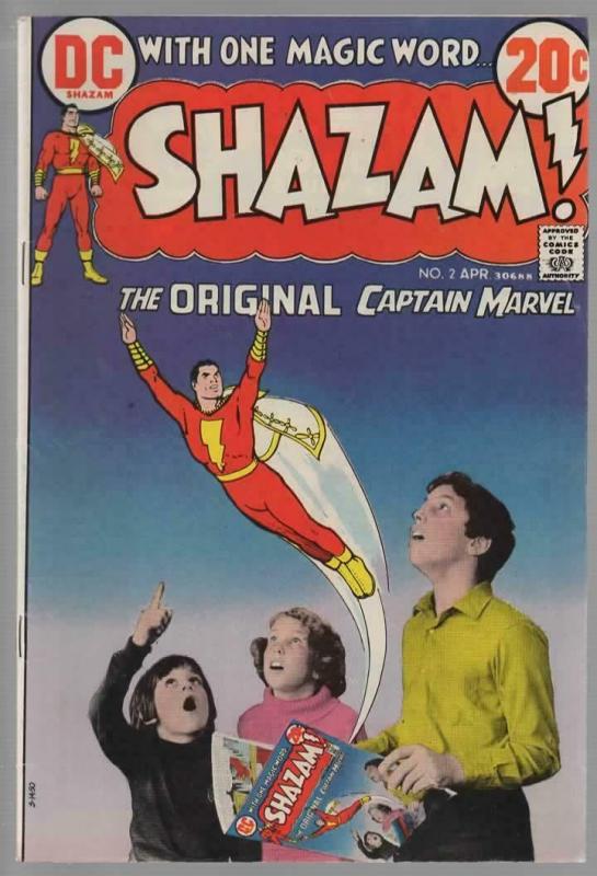 SHAZAM (1973) 2 FN April 1973 Photo infinity cover