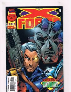 X-Force #63 VF 1st Print Marvel Comic Book Wolverine X-Men DE3