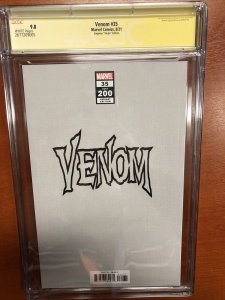 Venom (2021) # 35 (CGC 9.8 SS) Signed By Donny Cates &Ryan Stegman!!  Census 9!!