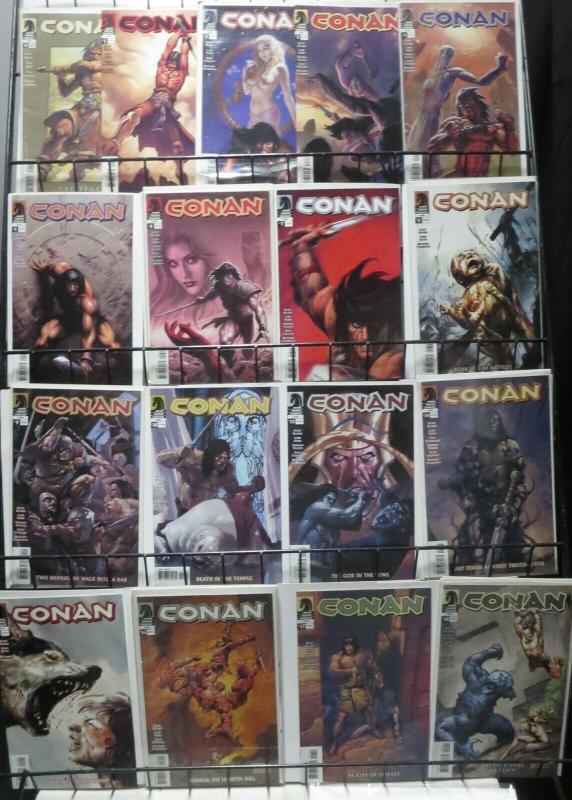 CONAN DARK HORSE COLLECTION! 41 BOOKS! Kurt Busiek! Cary Nord! Tim Truman! MORE