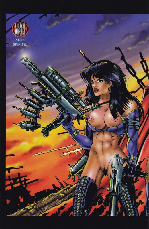 High Impact Studios Double Impact / Hellina #1 Nude Cover NM