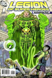 Legion of Super-Heroes (2010 series) Annual #1, VF+ (Stock photo)