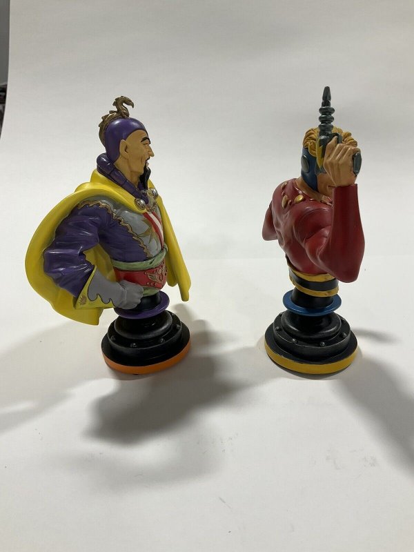 Flash Gordon Mini Busts Twin Pack Randy Bowen Ming Merciless 1151/1500 Mint 2003