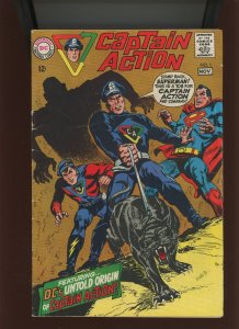 (1968) Captain Action #1: SILVER AGE! KEY ISSUE! CAPTAIN ACTION'S ORIGIN! (4.0)