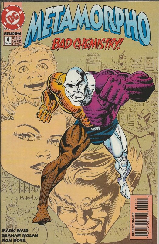 Metamorpho #4 ORIGINAL Vintage 1993 DC Comics