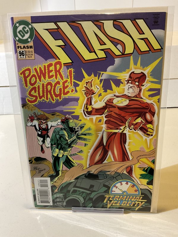 Flash #96  1994  9.0 (our highest grade)  Mark Waid!