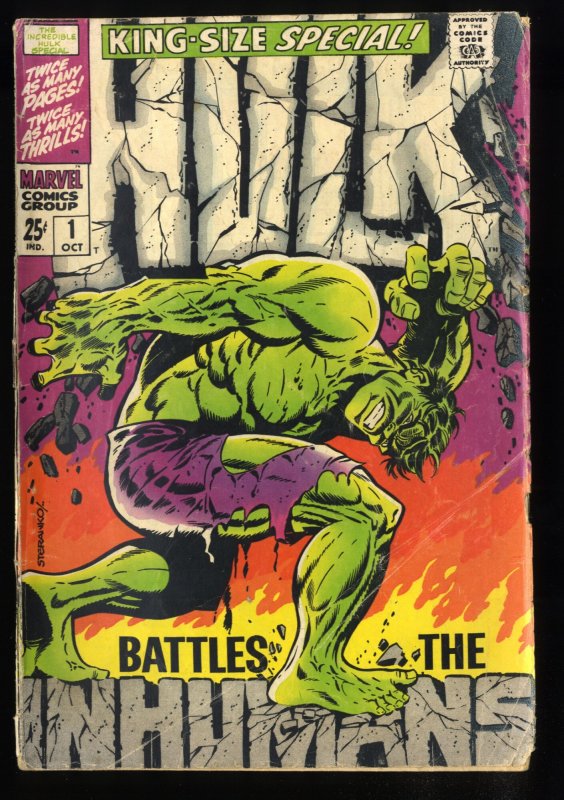 Incredible Hulk Annual #1 GD 2.0