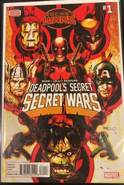 Deadpool's Secret Secret Wars #1 (2015) The Avengers 