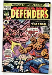 THE DEFENDERS #20--HULK--DR. Strange--Comic Book--VF/NM