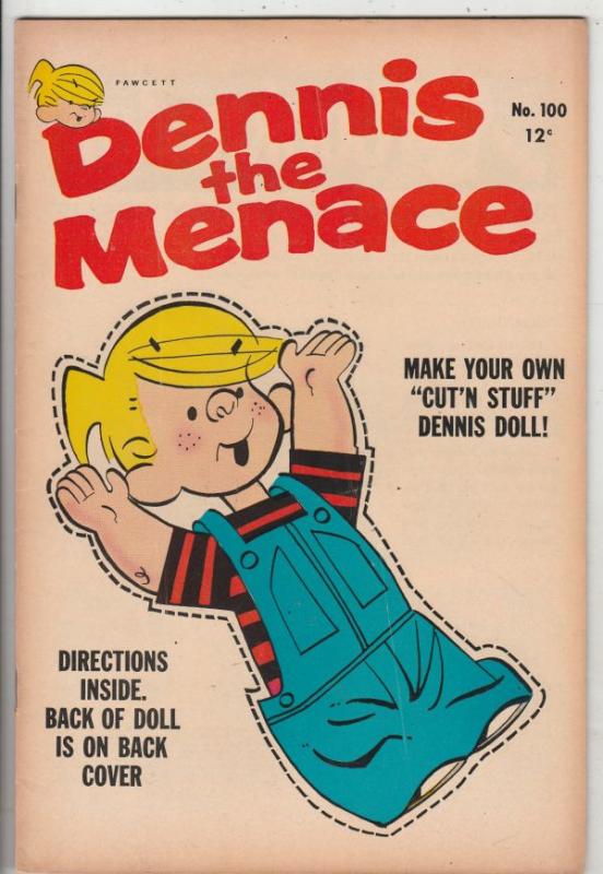 Dennis the Menace #100 (Jan-69) VF- High-Grade Dennis