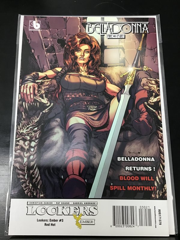 Lookers: Ember #3 (9.2) Red Hot Cover!! 2017