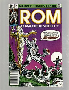 Lot of 14 ROM Marvel Comic Books #24 26 28 31 34 35 36 37 38 39 42 43 44 45 SB4