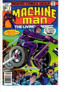 Machine Man # 2 VF/NM Marvel Comic Book The Living Robot Super-Heroes TW65 