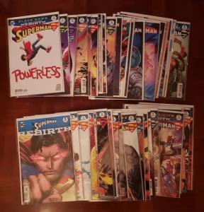 SUPERMAN 1 - 45 & ANNUAL 1 COMPLETE SERIES DC REBIRTH - 47 ISSUE SET