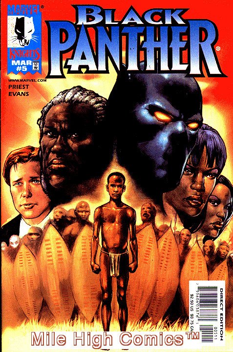 BLACK PANTHER (1998 Series)  (MARVEL) #5 Very Fine Comics Book