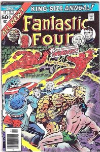 FANTASTIC FOUR ANNUAL#11 FN-VF 1976 MARVEL BRONZE AGE COMICS