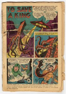 Undersea Agent #3 ORIGINAL Vintage 1966 Tower Comics