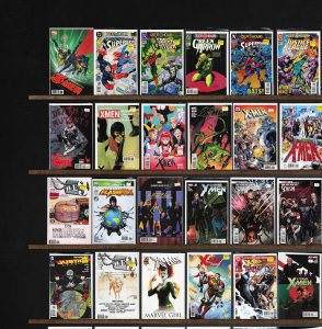 Huge Lot 150+ Comics with Wonder Woman, Wolverine, Savage Wolverine & More!