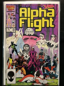Alpha Flight #33 Direct Edition (1986)