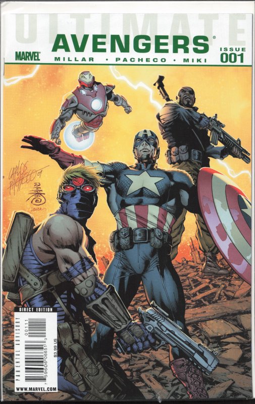 Ultimate Avengers #1 (2009) Nick Fury